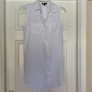 Velvet Heart White Tunic (M)